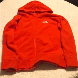 Boys “The North Face” fleece jacket